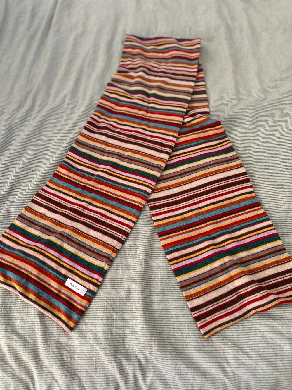 Paul Smith Multicolor Striped Scarf